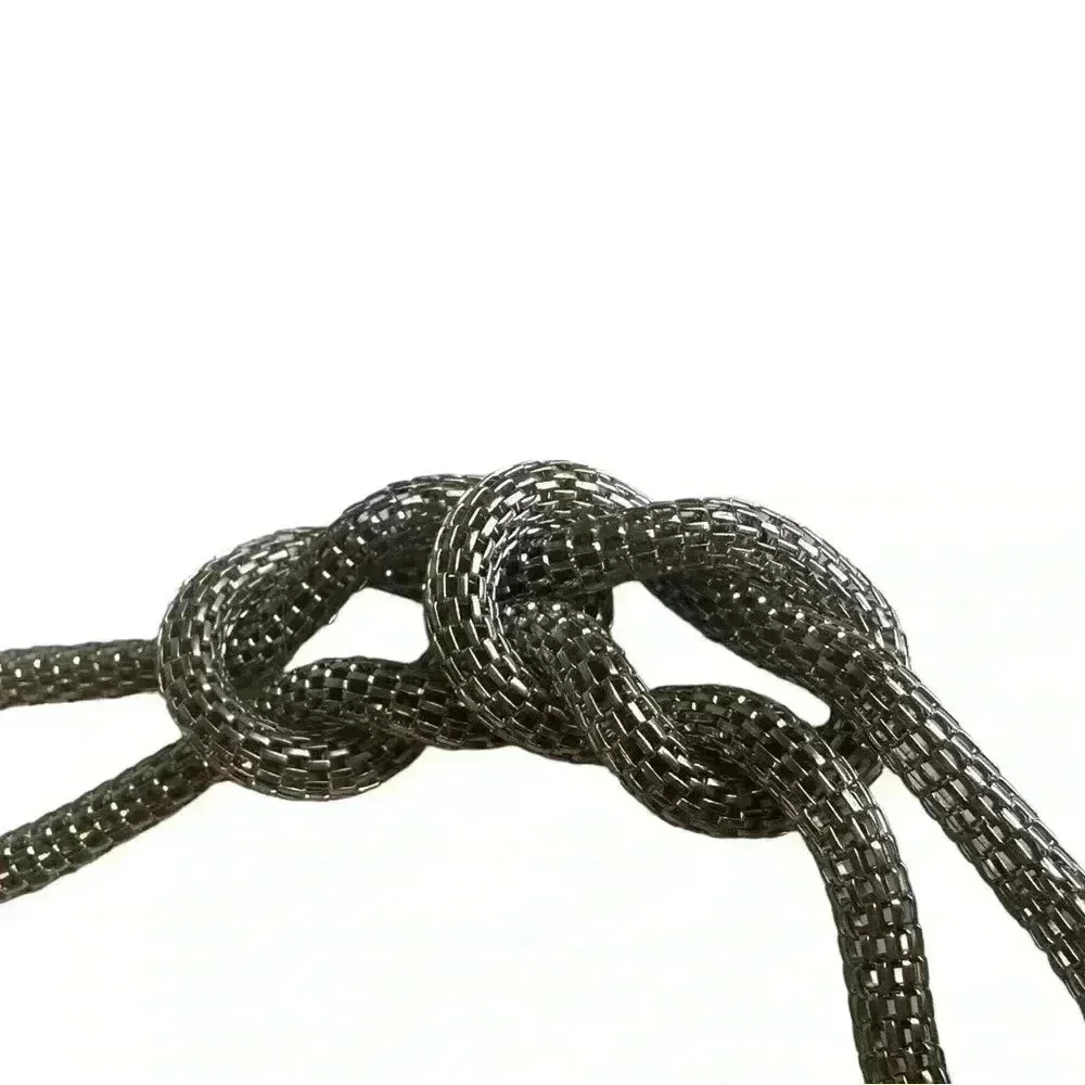 Silver beaded bracelet women’s jewelry rhinestone chainmail